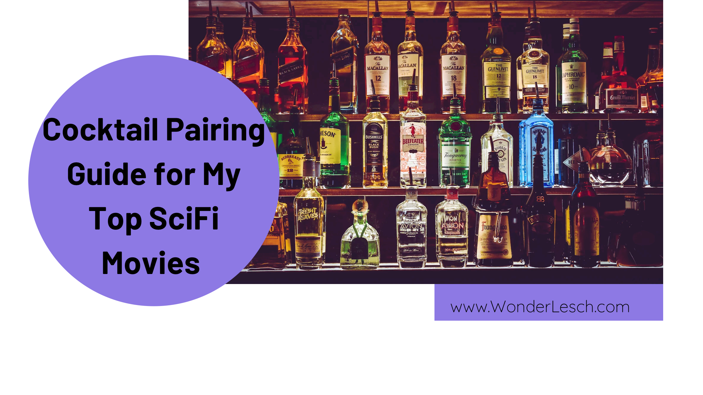 Cocktail Pairing Guide for My Top SciFi Movies