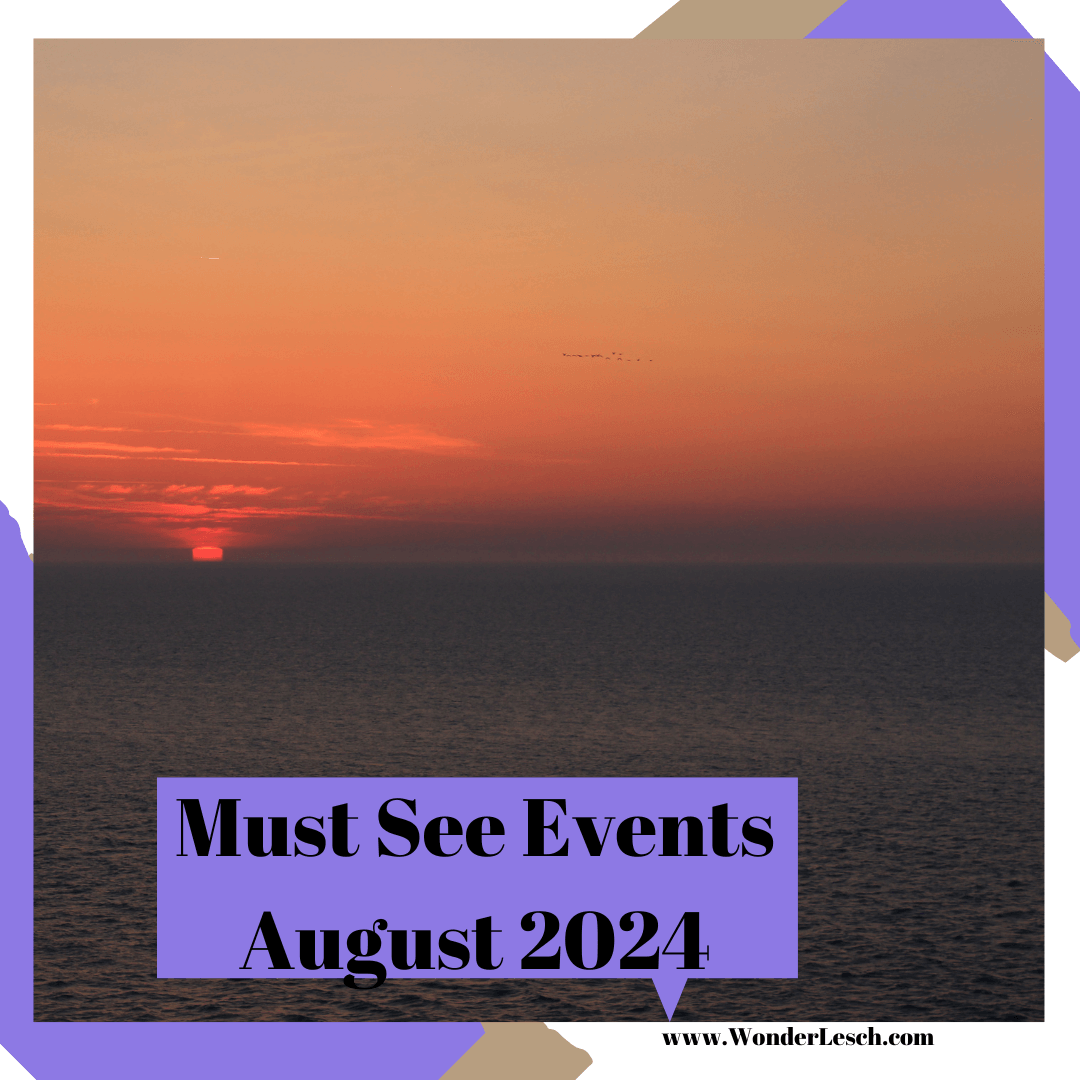 August 2024 Must See Events